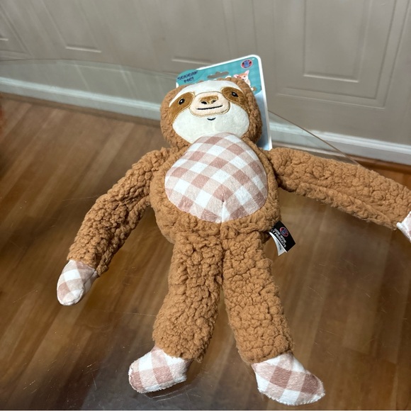Bow Wow Sloth Plush Stuffed Animal 14" - Picture 4 of 4